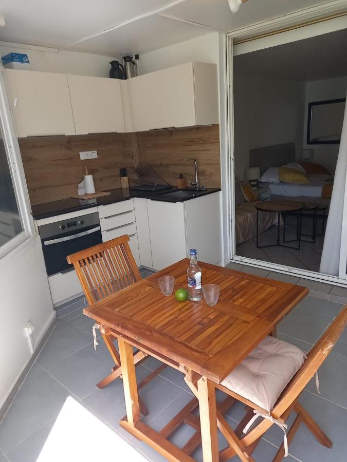 Grand Studio De 41 M², Vue Mer Et Jardin Tropical. Le Gosier  Zewnętrze zdjęcie